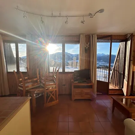 Cosy Avec Vue Montagne, Balcon & Parking Gratuit Font Romeu