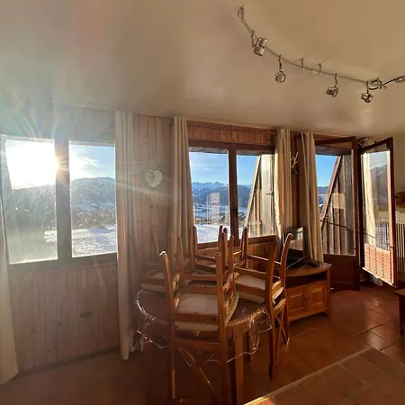 Cosy Avec Vue Montagne, Balcon & Parking Gratuit Font Romeu