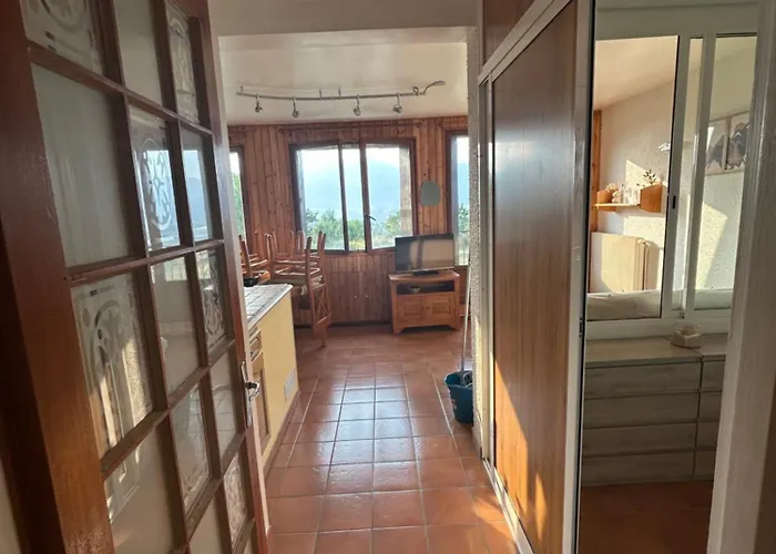 Cosy Avec Vue Montagne, Balcon & Parking Gratuit Font-Romeu-Odeillo-Via