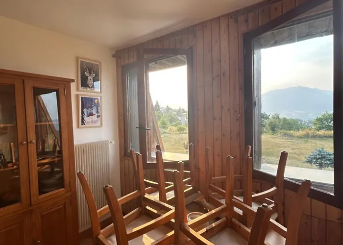Cosy Avec Vue Montagne, Balcon & Parking Gratuit * Font-Romeu-Odeillo-Via