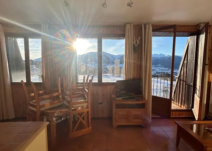 Cosy Avec Vue Montagne, Balcon & Parking Gratuit Font-Romeu-Odeillo-Via